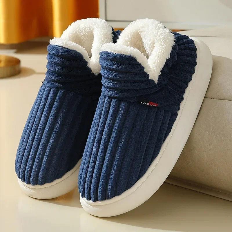 Aura™ - Pantufas Confortáveis de Inverno com Forro Peludo