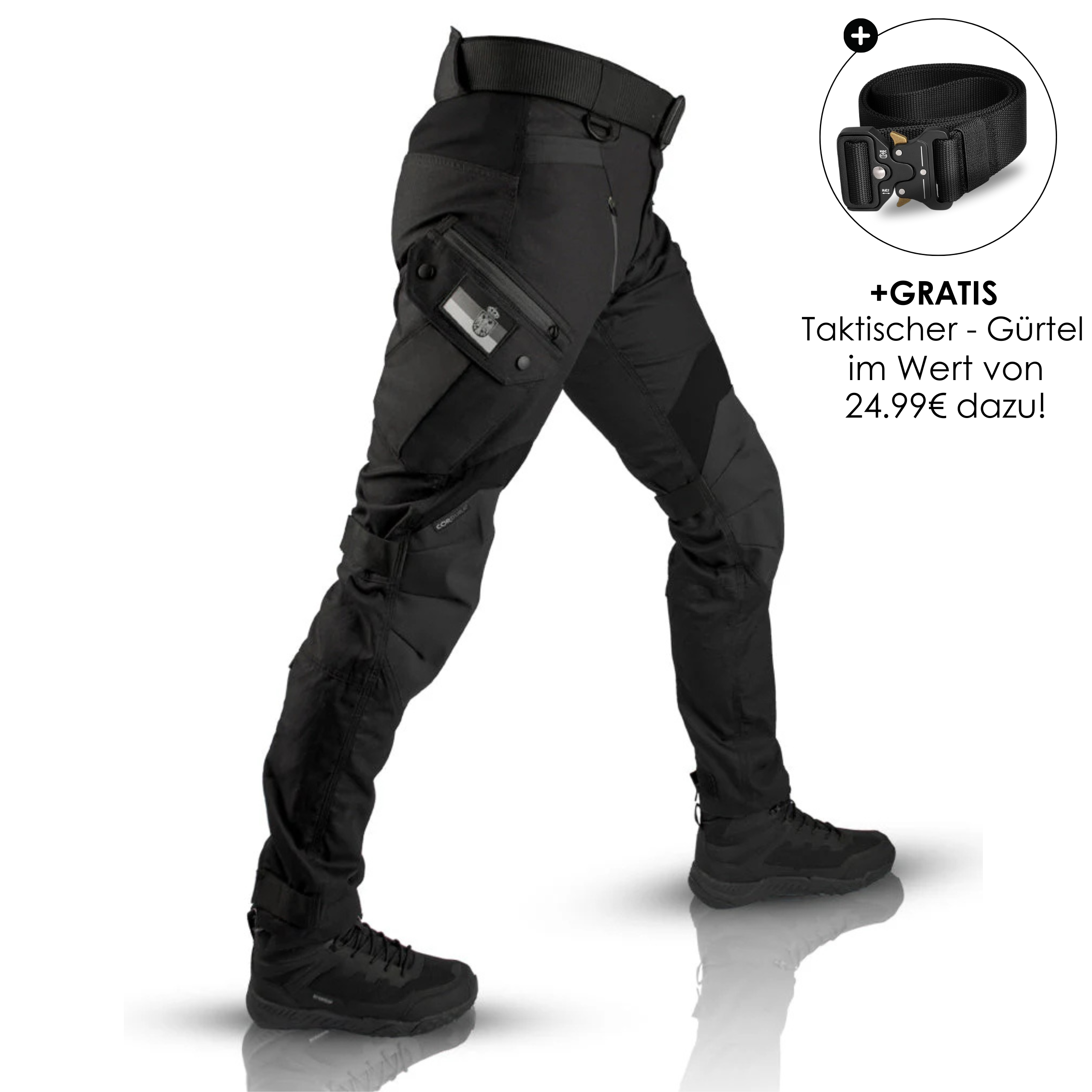 ApexCargo™ - Calça de Trabalho Ultra-Robusta com 10 Bolsos