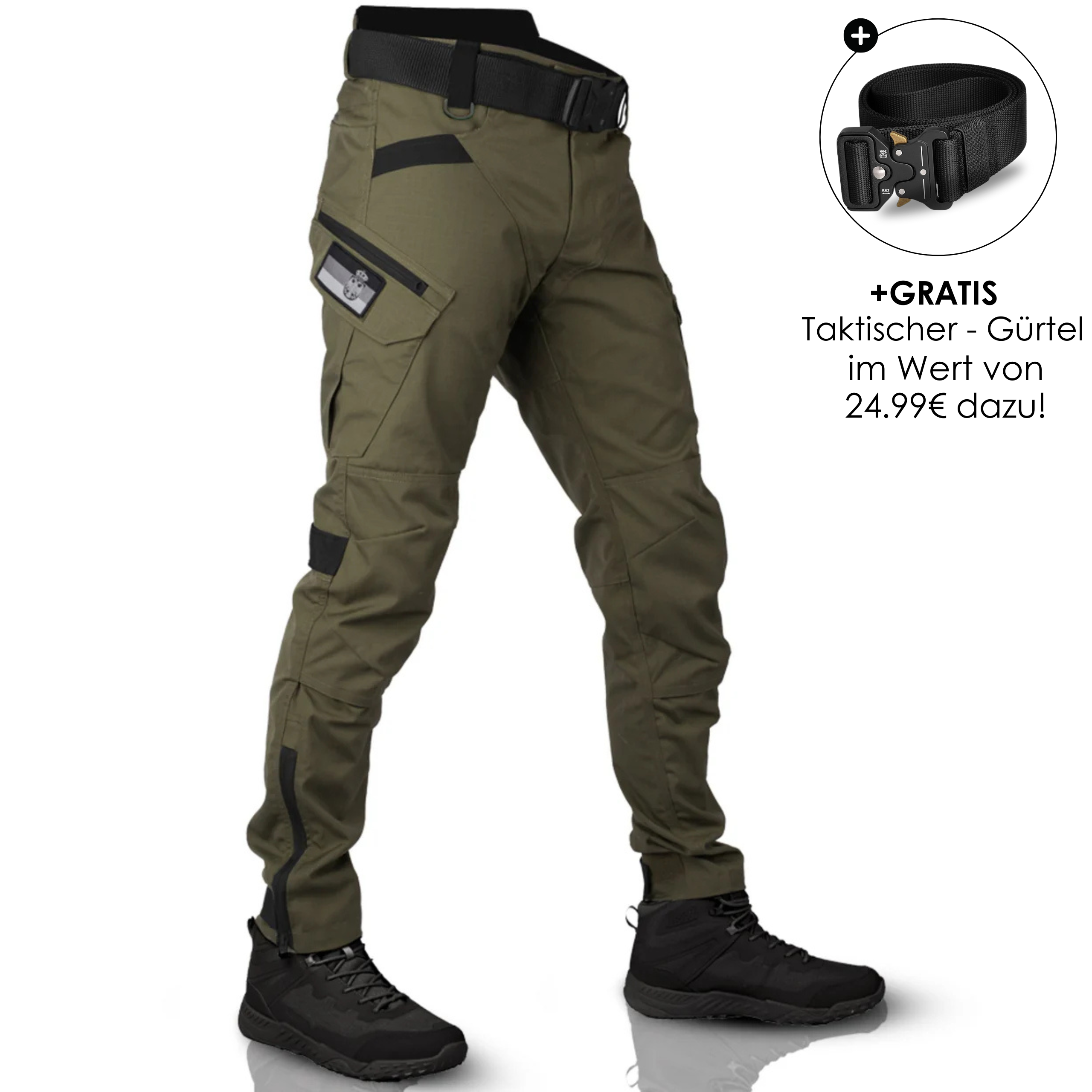 ApexCargo™ - Calça de Trabalho Ultra-Robusta com 10 Bolsos