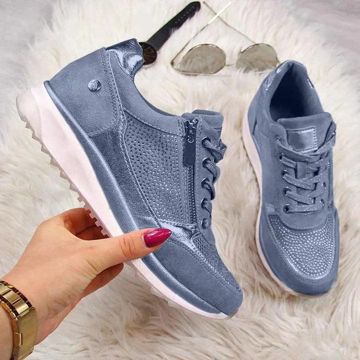 Genebra - Sapatos ortopédicos com fecho de correr