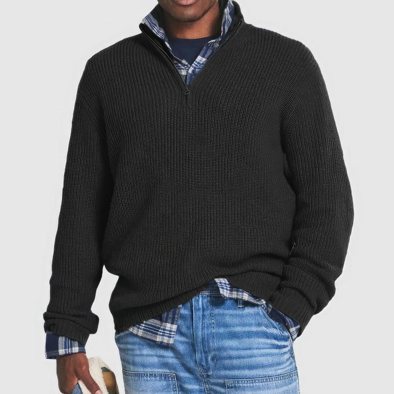 Finn | Suéter de Malha com Zíper para Homens