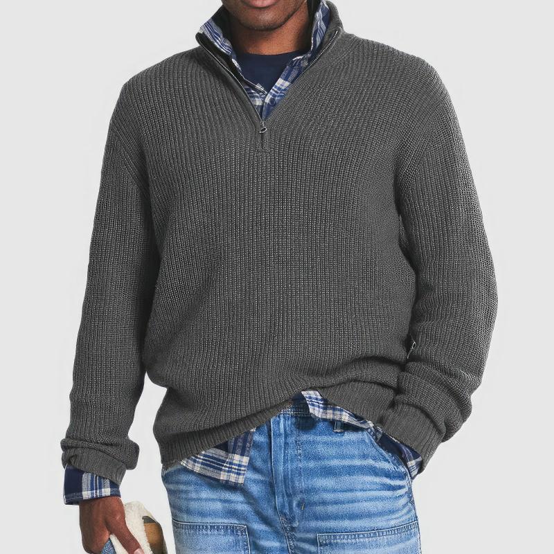Finn | Suéter de Malha com Zíper para Homens