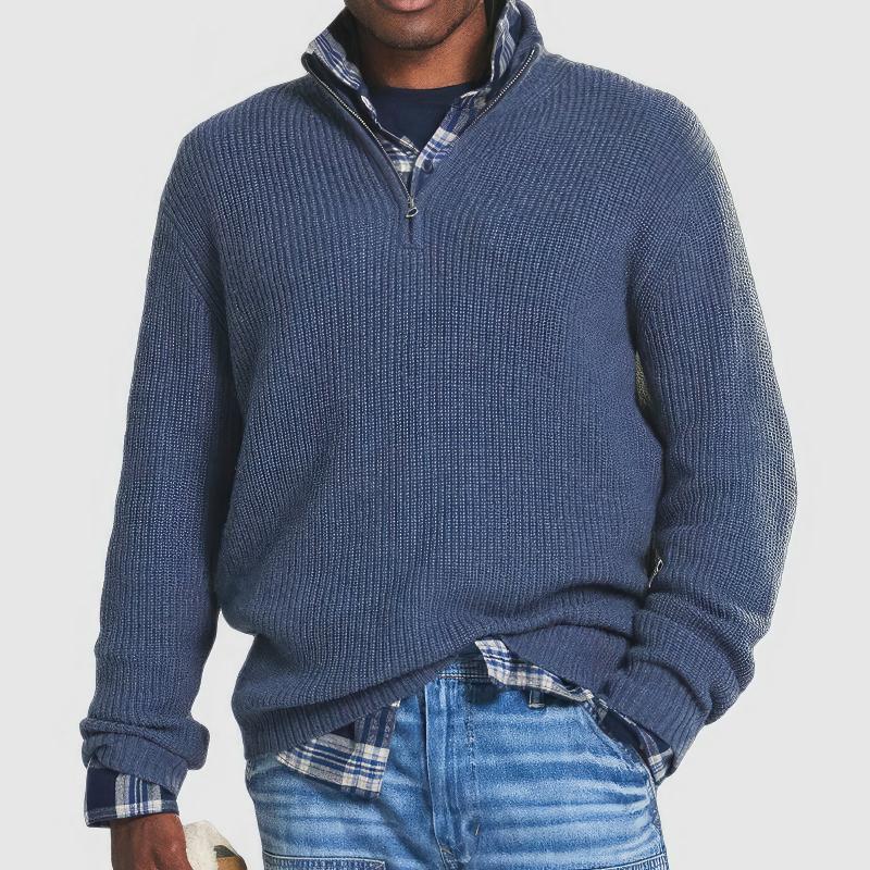 Finn | Suéter de Malha com Zíper para Homens