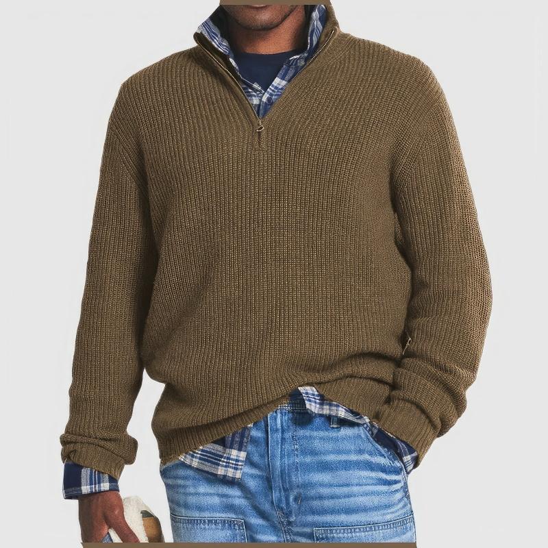 Finn | Suéter de Malha com Zíper para Homens