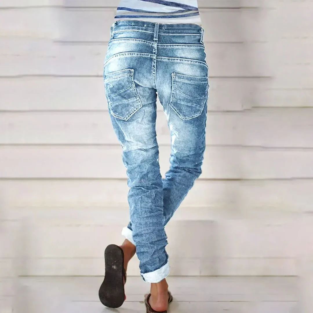 Elli™ | Calça Stretch Elegante