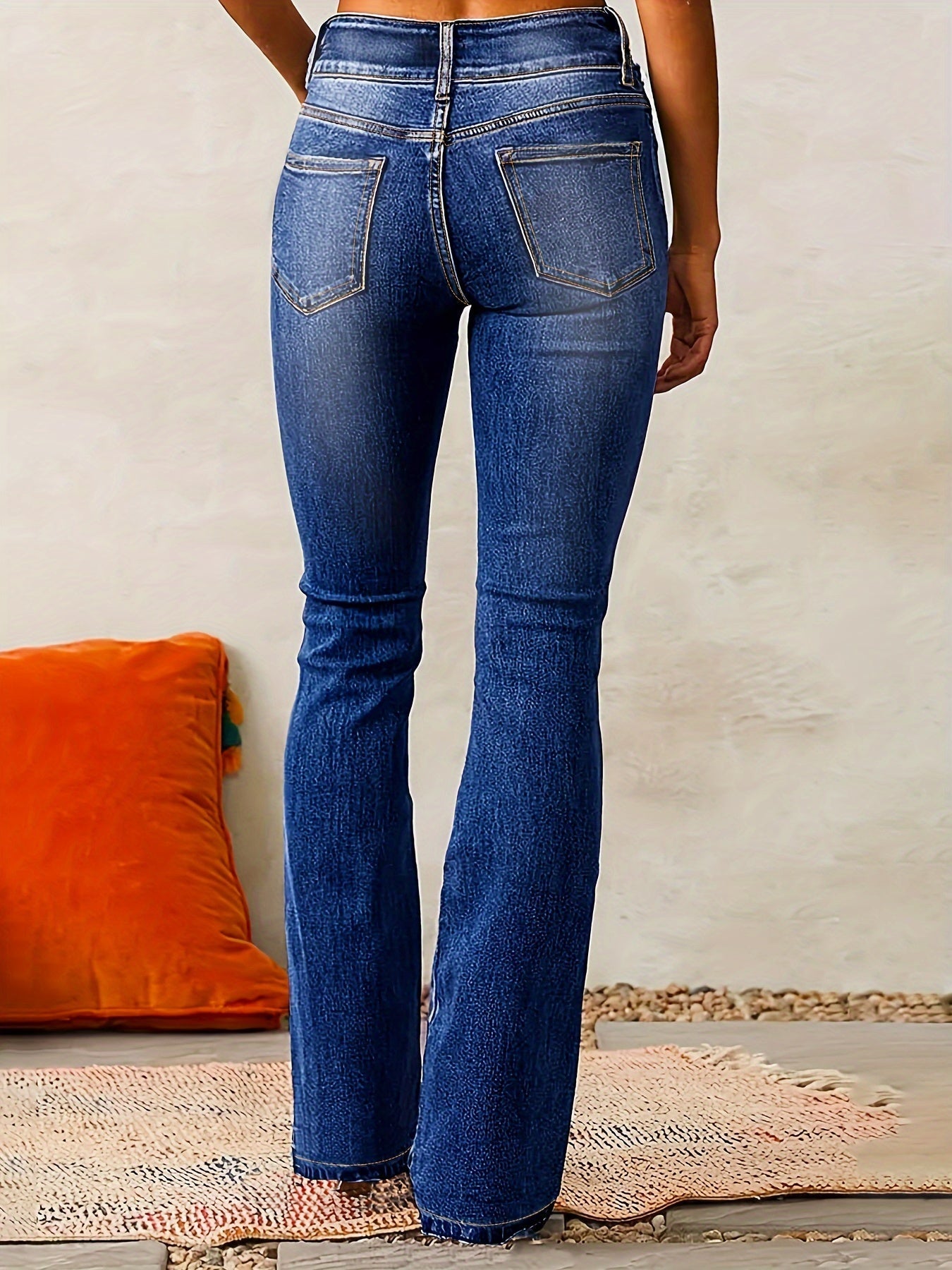 Aya™ Calça Skinny de Cintura Alta