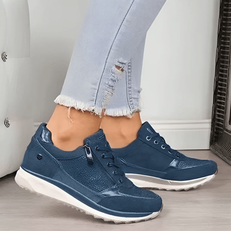 Genebra - Sapatos ortopédicos com fecho de correr