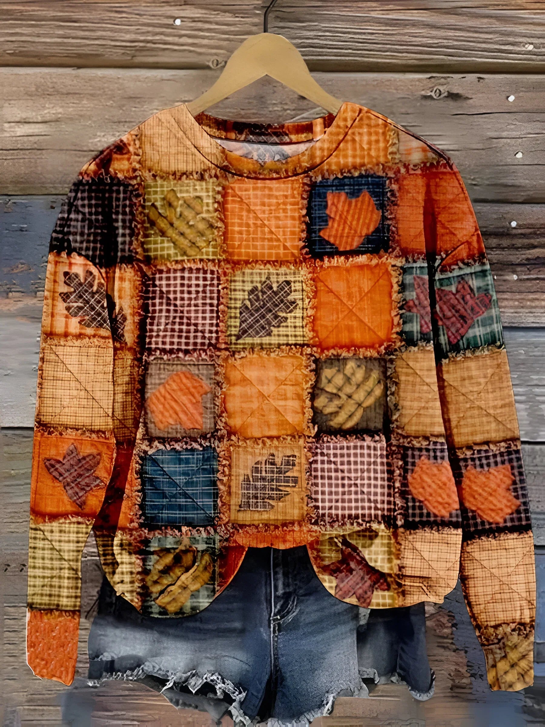 Evelien - Suéter de Patchwork Macio